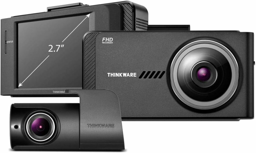 THINKWARE X700 dual dash cam