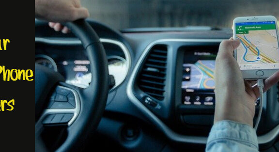 In car cell phone holders