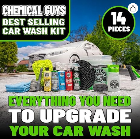Chemical Guys best selling car wash kit
