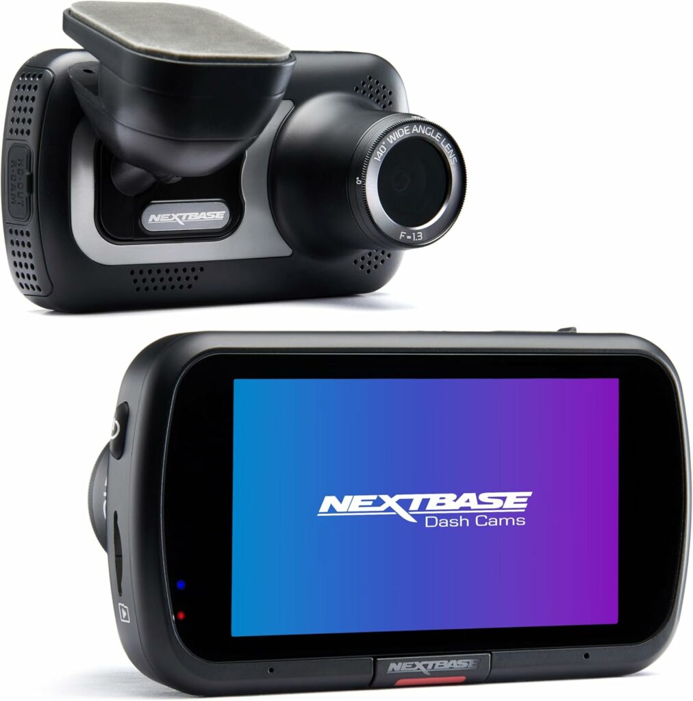 Nextbase 522GW Dash Cam 1440P/30fps Quad HD w/Wi-Fi, Bluetooth